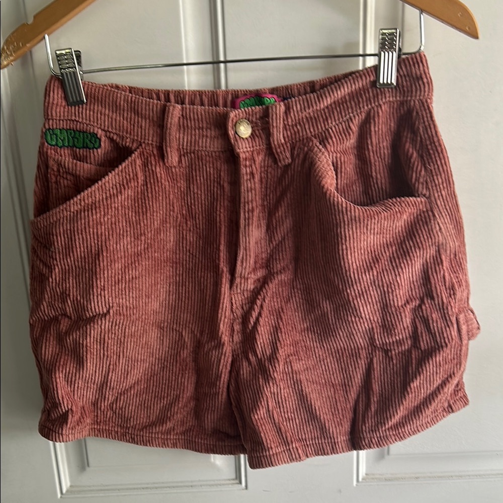Empyre Brown Cargo Shorts Relaxed Fit